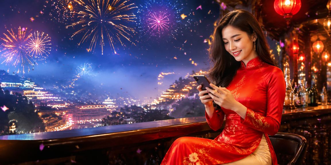 Người chơi đọc phân tích cược trên thiết bị di động tại Sapa